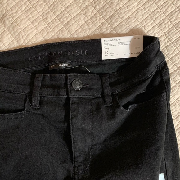 American Eagle Ne(X)t Level Stretch black jeans:10 - Picture 4 of 5